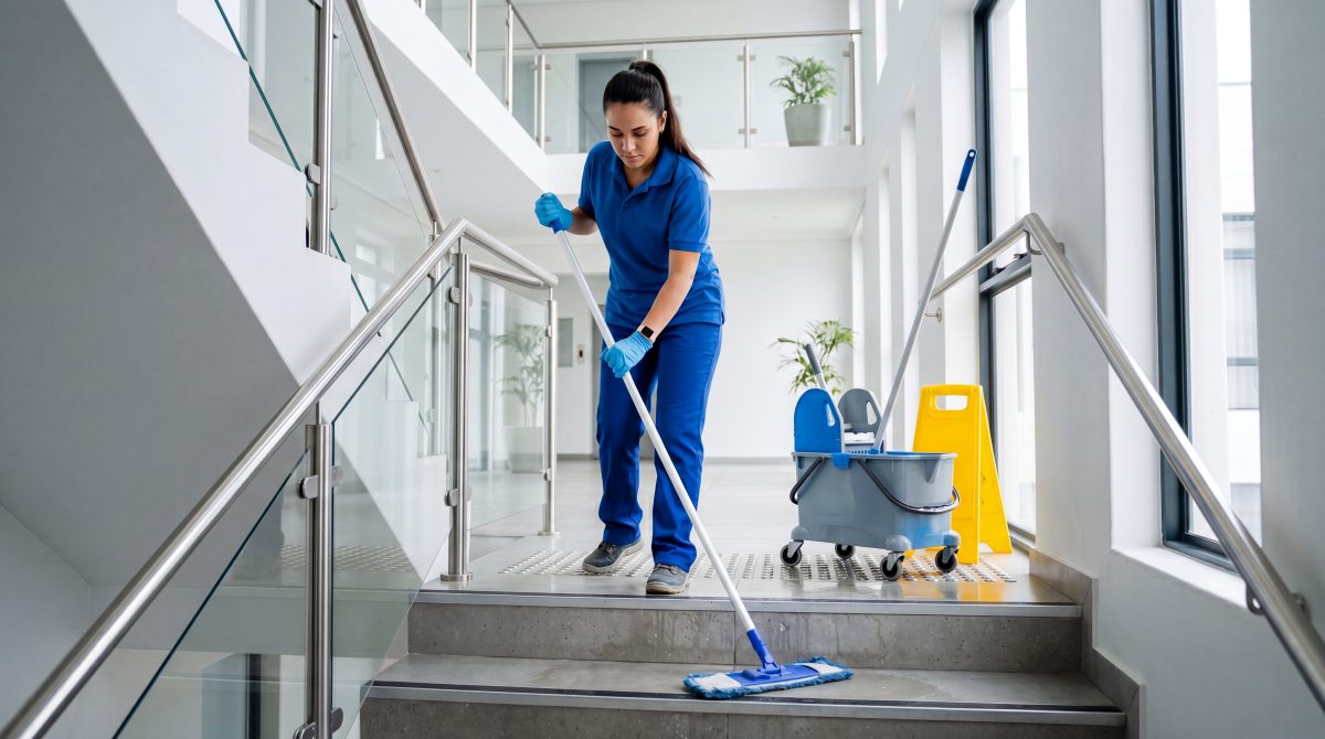 Treppenreinigung durch Germany Cleaning